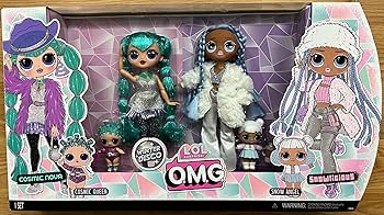 しまLOLサプライズ☆O.M.G. Winter Disco Doll L.O.L. Surprise! Winter Disco Bigger Surprise includes